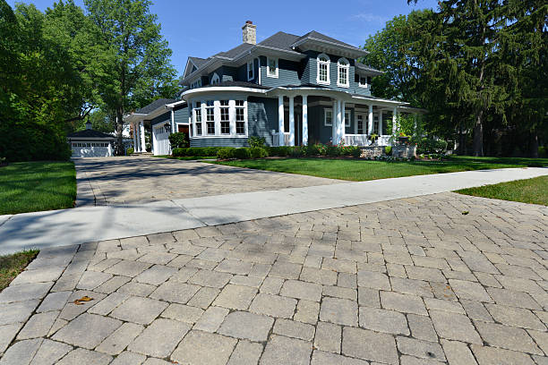 Permeable Paver Driveway in Croydon, PA